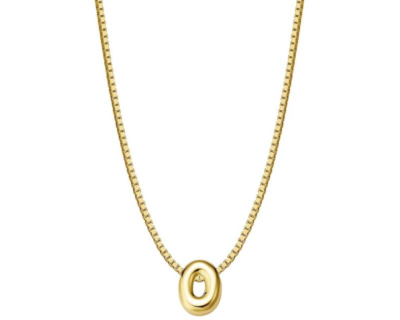 Glanzstücke München Silberkette Buchstabe O gelbgold von Glanzstücke München