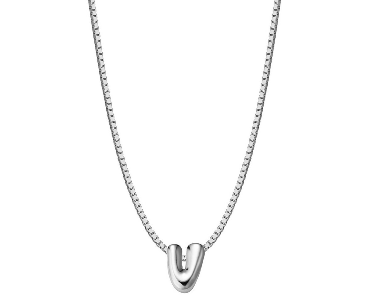 Glanzstücke München Silberkette Buchstabe V silber von Glanzstücke München