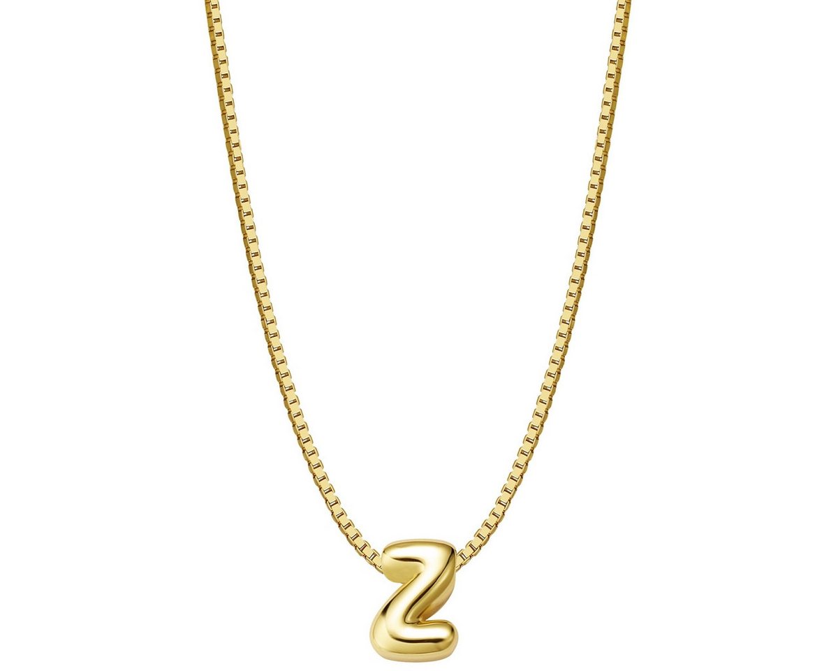 Glanzstücke München Silberkette Buchstabe Z gelbgold von Glanzstücke München