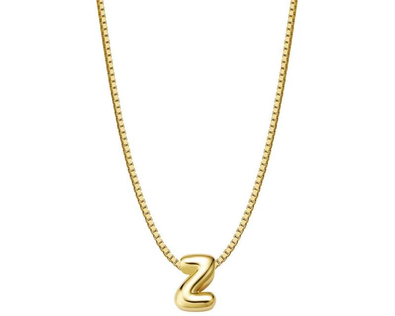 Glanzstücke München Silberkette Buchstabe Z gelbgold von Glanzstücke München