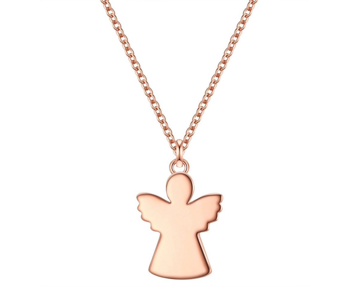 Glanzstücke München Silberkette Engel roségold von Glanzstücke München