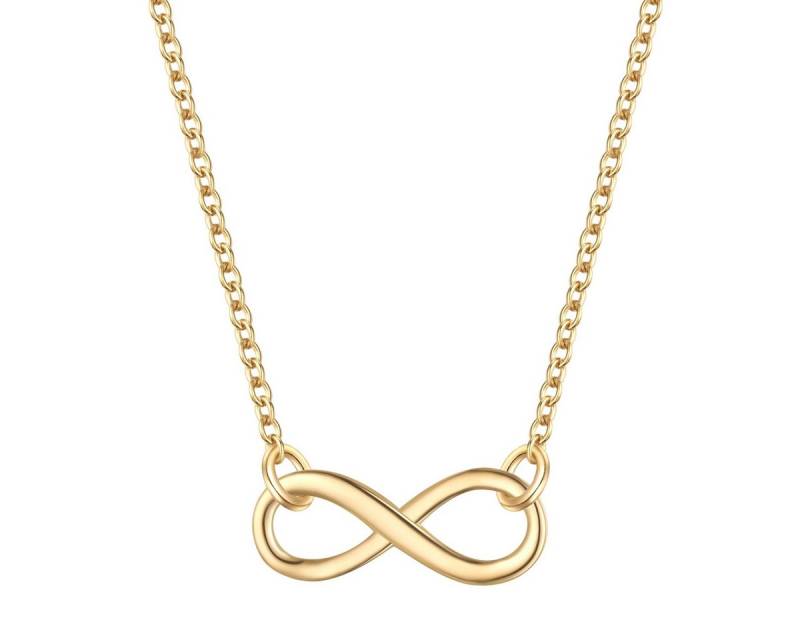 Glanzstücke München Silberkette Infinity gelbgold von Glanzstücke München