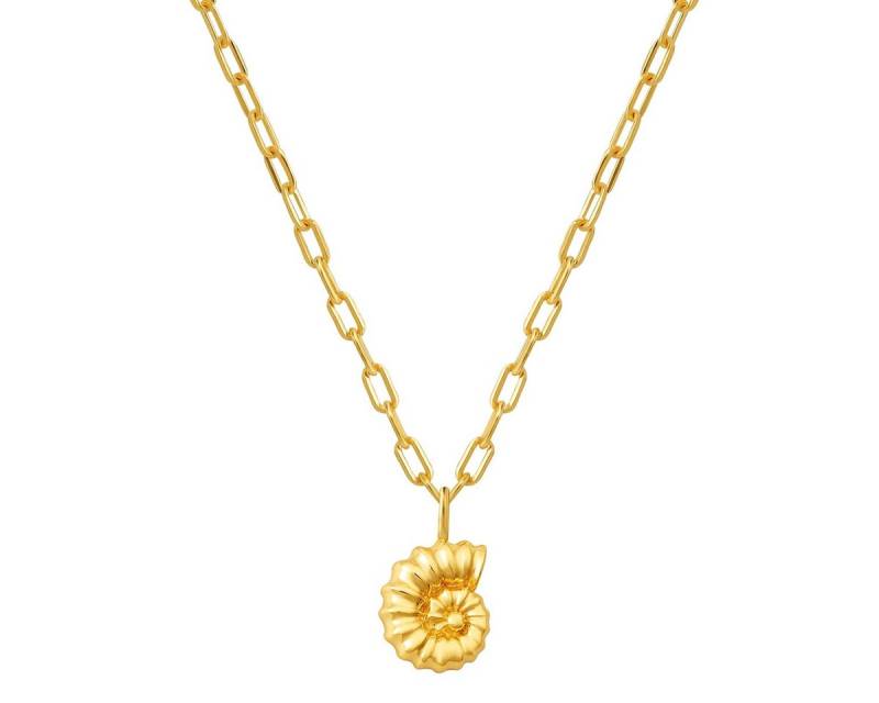 Glanzstücke München Silberkette Muschel gelbgold von Glanzstücke München