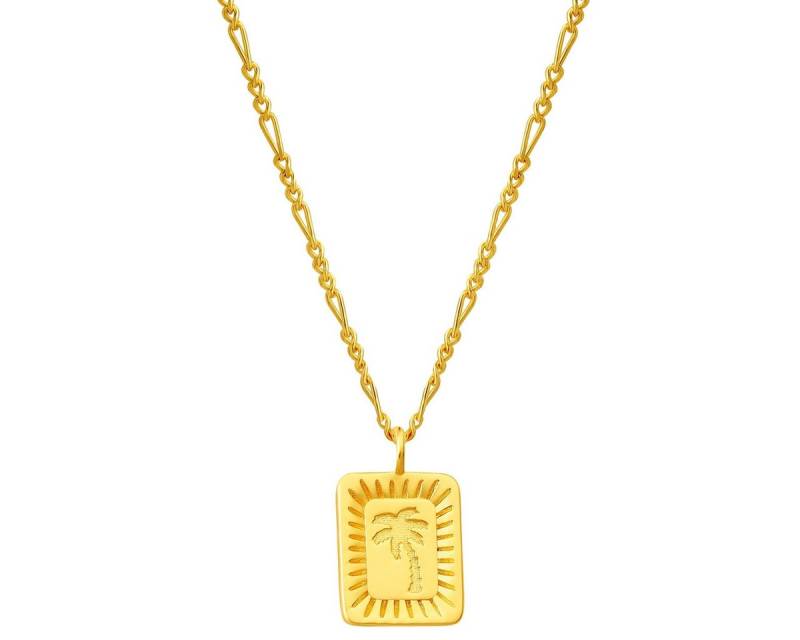 Glanzstücke München Silberkette Palme gelbgold von Glanzstücke München