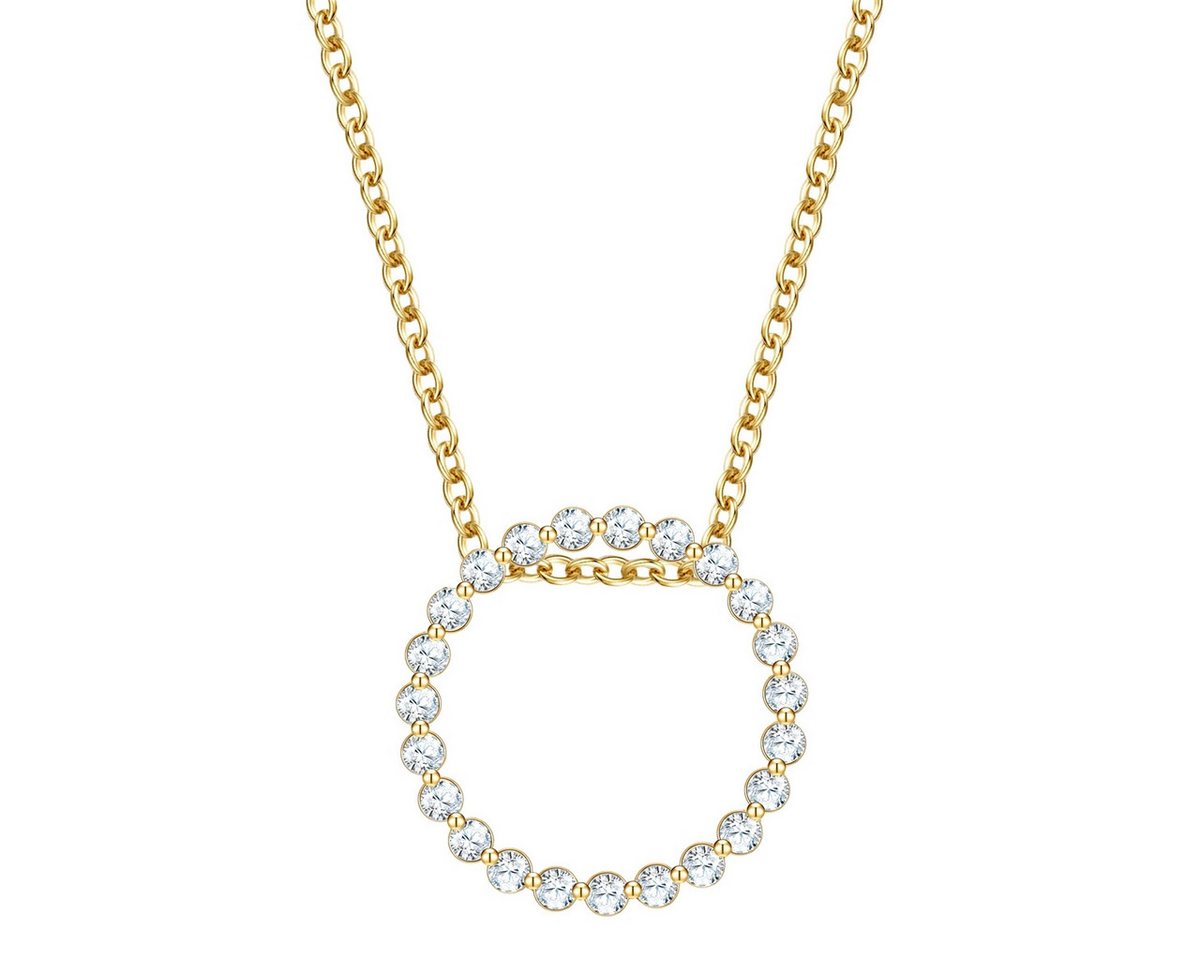 Glanzstücke München Silberkette gelbgold, mit Zirkonia von Glanzstücke München