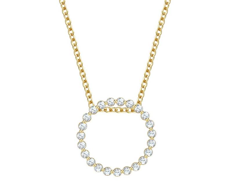 Glanzstücke München Silberkette gelbgold, mit Zirkonia von Glanzstücke München