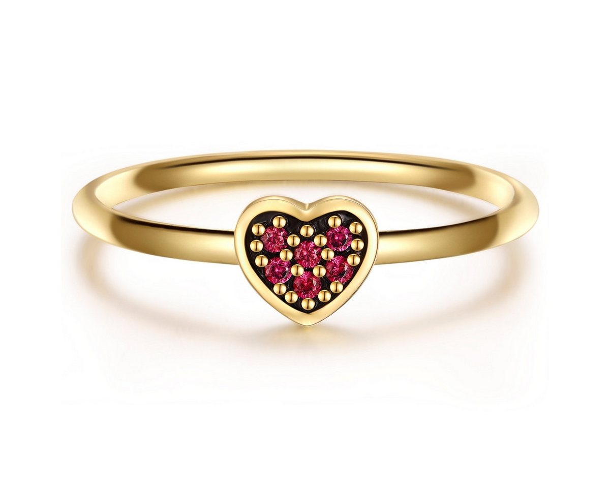 Glanzstücke München Silberring GSM2239 (1-tlg), aus Sterling Silber von Glanzstücke München