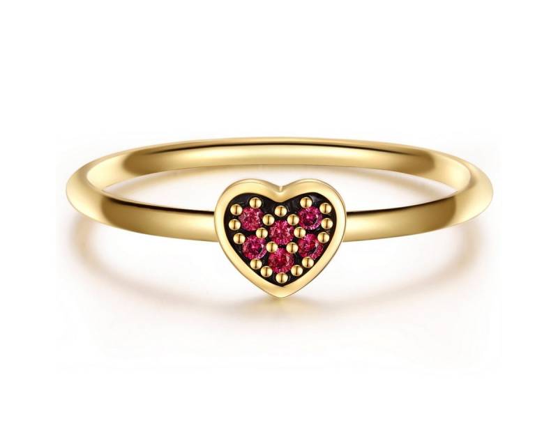 Glanzstücke München Silberring GSM2239 (1-tlg), aus Sterling Silber von Glanzstücke München