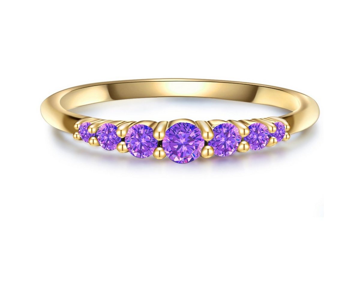 Glanzstücke München Silberring gelbgold, aus Sterling silber von Glanzstücke München