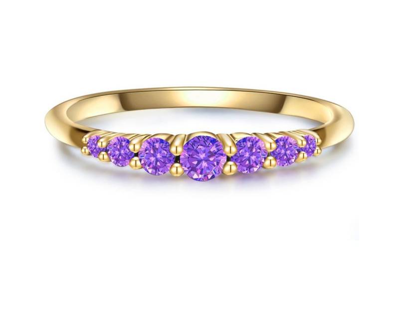 Glanzstücke München Silberring gelbgold, aus Sterling silber von Glanzstücke München