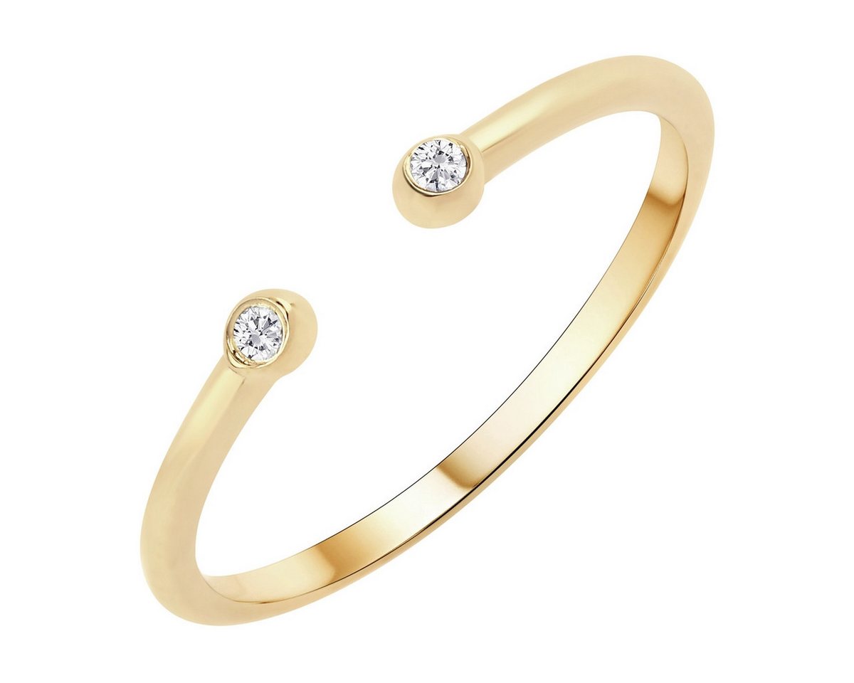 Glanzstücke München Silberring gelbgold von Glanzstücke München