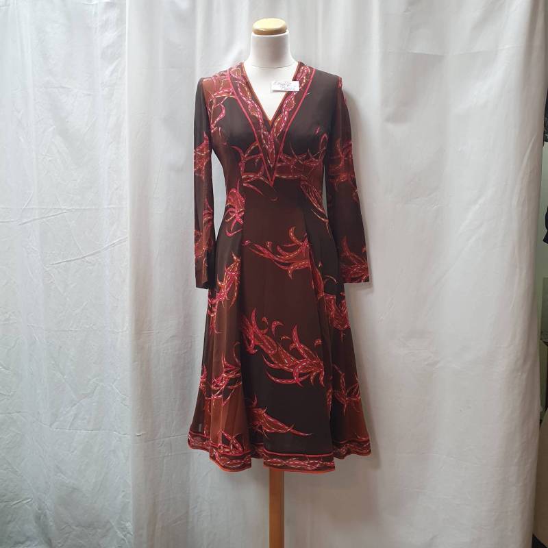Original 1960S Emilio Pucci Kleid . Reine Seide Gr. 36 Original 1960S Emilio Pucci Kleid . Reine Seide Gr. 36 von Glanzzeitenvintage