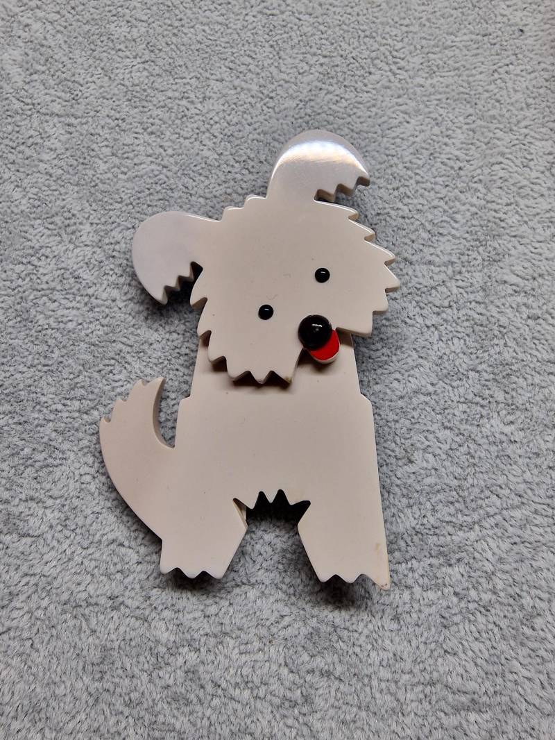 Vintage Hundebrosche Von Marie-Christiane Pavone Frankreich. Selten Und Top Zustand. Sammelwürdig Vintage Hundebrosche Von Marie-Christiane Pavone Frankreich. Selten Und Top Zustand. Sammelwürdig von Glanzzeitenvintage