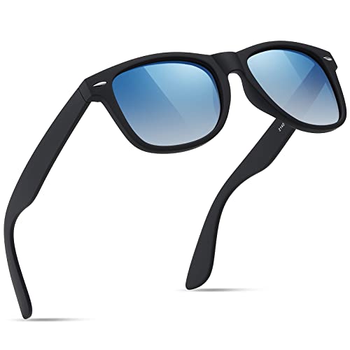 Glapeame Polarisiert-Sonnenbrille-Herren-Damen-Sonnenbrillen-Sunglasses-Men-Woman-Sonnenbrille Schwarz-UV400-Unisex-Retro-Vintage-Klassische-Polarisierte-Brille-Sportbrille-für Fahren-Camping,10 Glapeame Polarisiert-Sonnenbrille-Herren-Damen-Sonnenbrillen-Sunglasses-Men-Woman-Sonnenbrille Schwarz-UV400-Unisex-Retro-Vintage-Klassische-Polarisierte-Brille-Sportbrille-für Fahren-Camping,10 von Glapeame