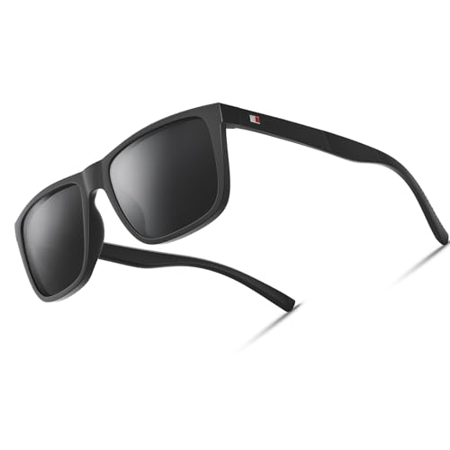 Glapeame sonnenbrille herren polarisiert rechteckig RetroSchwarzgrau Glapeame sonnenbrille herren polarisiert rechteckig RetroSchwarzgrau von Glapeame