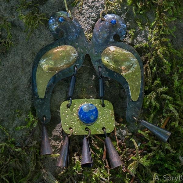 Halskette Kupfer Mit Lapislazuli "Palomas' Halskette Kupfer Mit Lapislazuli "Palomas' von GlasAlbum