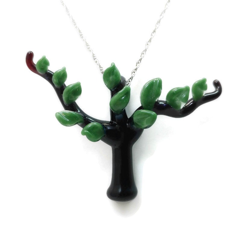Brauner Lebensbaum Brauner Lebensbaum von GlassArtByPatrice