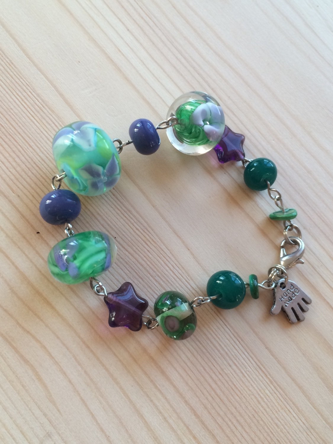 Lampwork-Beads Armband Gemacht Von Renske Brouwer Lampwork-Beads Armband Gemacht Von Renske Brouwer von GlassByRenske
