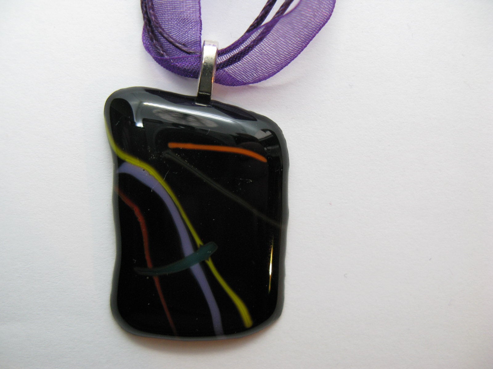 Damen-Glashalskette - Bouquet Of Lines Damen-Glashalskette - Bouquet Of Lines von GlassInspi