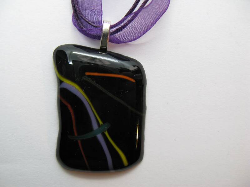Damen-Glashalskette - Bouquet Of Lines Damen-Glashalskette - Bouquet Of Lines von GlassInspi