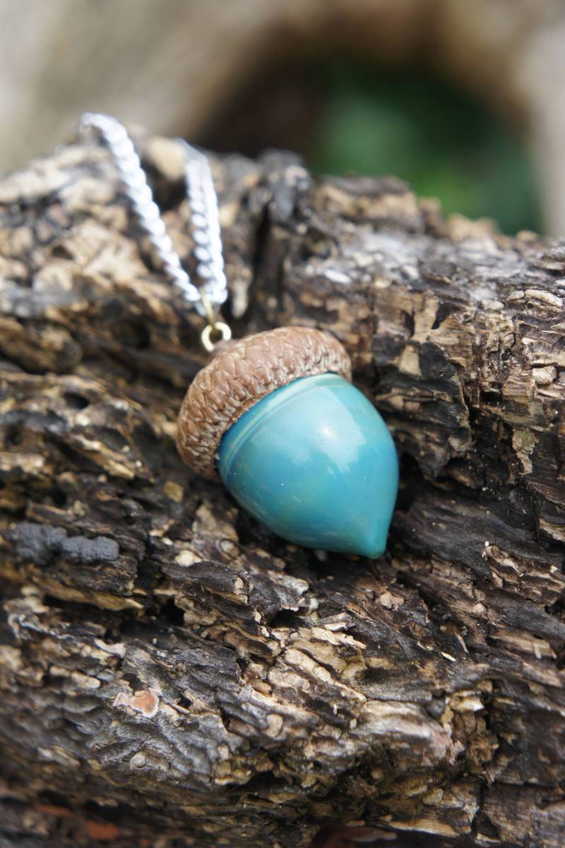 Meer-Schaum-Grüne Eichel-Anhänger Meer-Schaum-Grüne Eichel-Anhänger von GlassManCometh