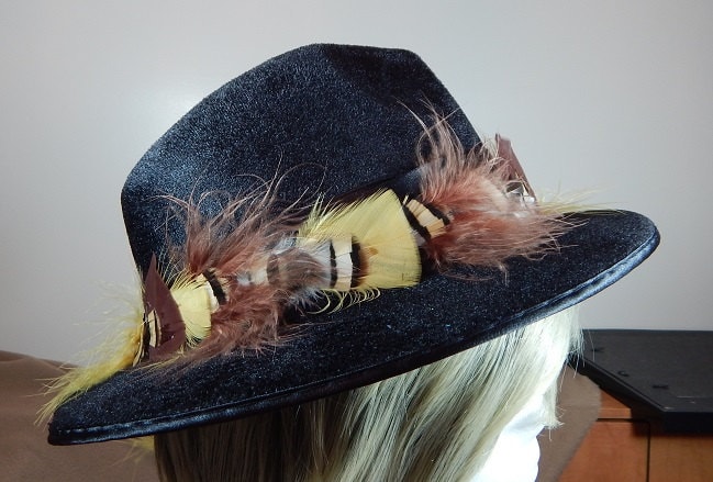 Erdfarbenes Feder Hutband - Rebhuhn Federn Hut Accessoire Erdfarbenes Feder Hutband - Rebhuhn Federn Hut Accessoire von GlassPlumes