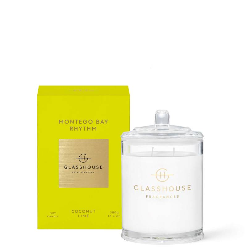 Glashaus Montego Bay Rhythmus Kerze 380g von Glasshouse Fragrances