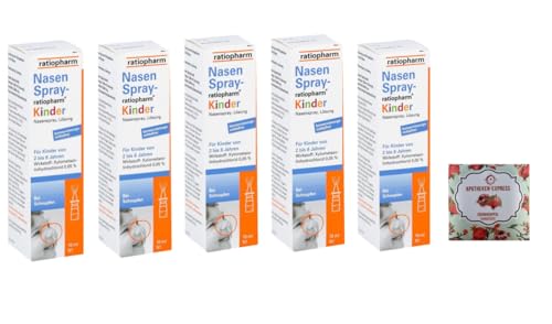 Nasenspray ratiopharm Kinder Sparset 5 x 10 ml inkl. einer pflegenden Handcreme ODER Handseife der Marke Apotheken-Express Nasenspray ratiopharm Kinder Sparset 5 x 10 ml inkl. einer pflegenden Handcreme ODER Handseife der Marke Apotheken-Express von Glattol
