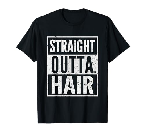 Herren Glatzen-Kerl Haarausfall Glatze Lustige Glatze T-Shirt Herren Glatzen-Kerl Haarausfall Glatze Lustige Glatze T-Shirt von Glatze Glatzkopf Geschenke & Glatze Geschenkideen