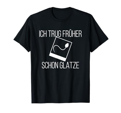Herren Lustiges Glatzenträger Geschenk Glatze Kahlkopf Spruch T-Shirt von Glatze & Glatzenträger Lustiges Geschenk 24/7