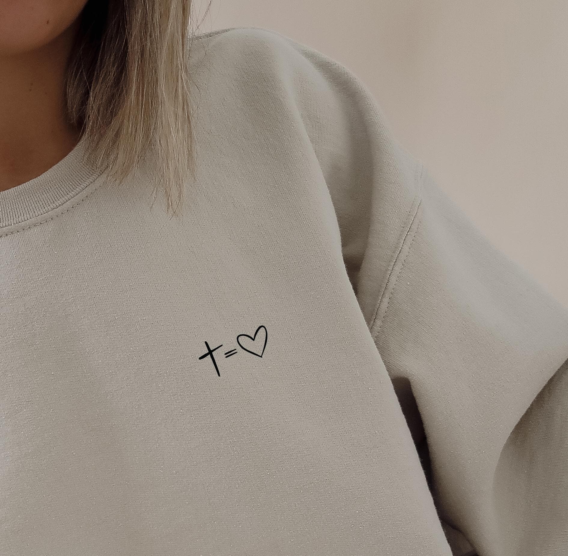 Christliches Modernes Sweatshirt | Psalm Unisex Pullover I Glaube Jesus Christlich T-Shirt Hoodie Geschenk Gott von GlaubeKunstundLiebe