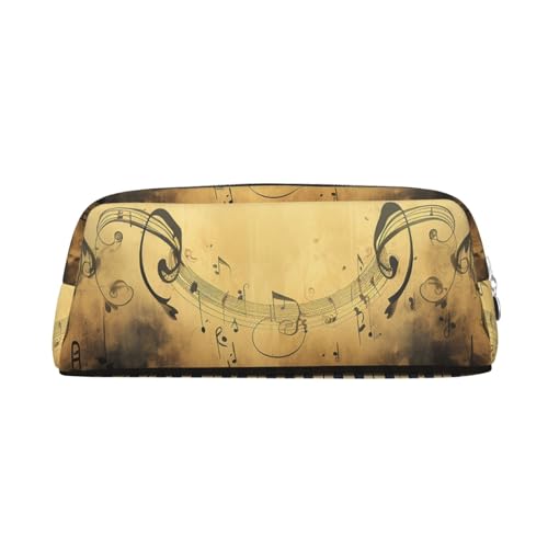 GlbnSHeric Federmäppchen, einziehbar, Musikarbeit, Stifteetui, Schreibwarenetui für Büro, Stifthalter für Arbeit, einziehbares Federmäppchen mit Reißverschluss, 8 × 20,5 cm, silber, Einheitsgröße, von GlbnSHeric