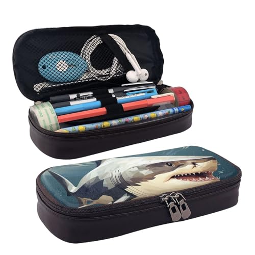 GlbnSHeric Federmäppchen, einziehbar, Pilze und Schmetterlinge, Stiftetasche, Schreibwarenetui mit Reißverschluss, Stifthalter, ästhetische Federmäppchen für Büroarbeit, 9 × 20 cm, Minimalistischer von GlbnSHeric