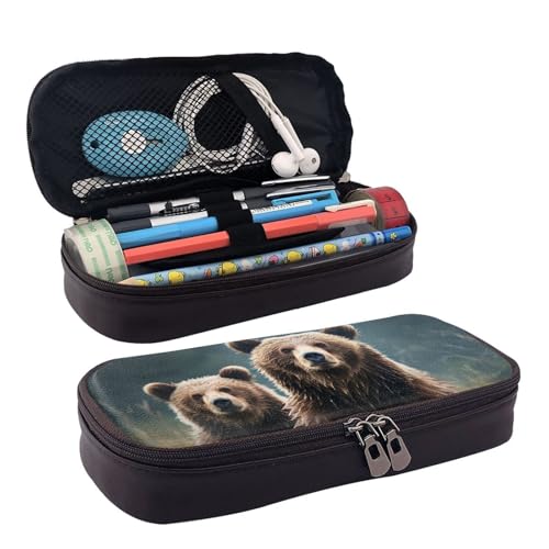 GlbnSHeric Federmäppchen, einziehbares Federmäppchen, Falcon Fighter, Stiftetasche, Schreibwarenetui mit Reißverschluss, Stifthalter, ästhetisches Federmäppchen für Büroarbeit, 9 × 20 cm, Begegnung von GlbnSHeric