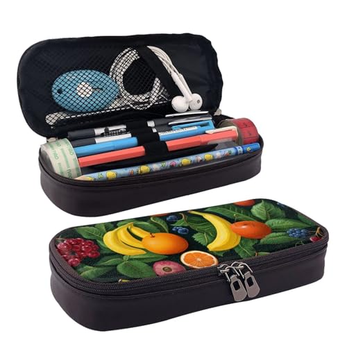 GlbnSHeric Federmäppchen, einziehbares Federmäppchen, Spatzenvögel, singen, Stifteetui, Schreibwarenetui mit Reißverschluss, Stifthalter, ästhetisches Federmäppchen für Büroarbeit, 9 × 20 cm, Reife von GlbnSHeric