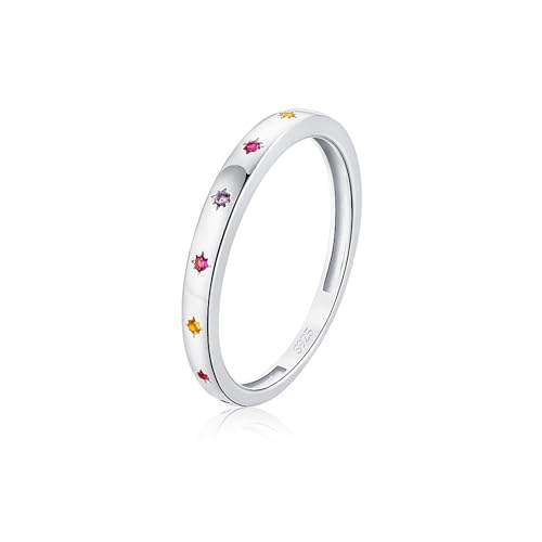 Frauen Ins Stil Leichter Luxus S925 Sterling Silber Ring Minimalist Ring Schmuck Leichter Luxus Vorschlag Verlobung Geburtstagsgeschenk von GleaMora