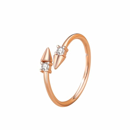 Ins Style Sweet Ring S925 Sterling Silber für Frauen Pfeil Ring Schmuck Light Luxus Geburtstagsfeier Vorschlag Verlobung Geschenk von GleaMora