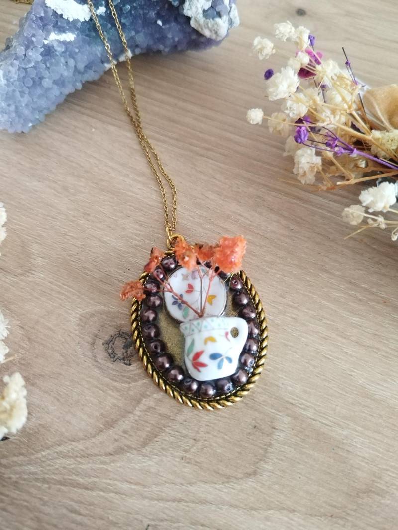 Fairy Teapot Mini Necklace Fairy Teapot Mini Necklace von GleamTopiaTreasures