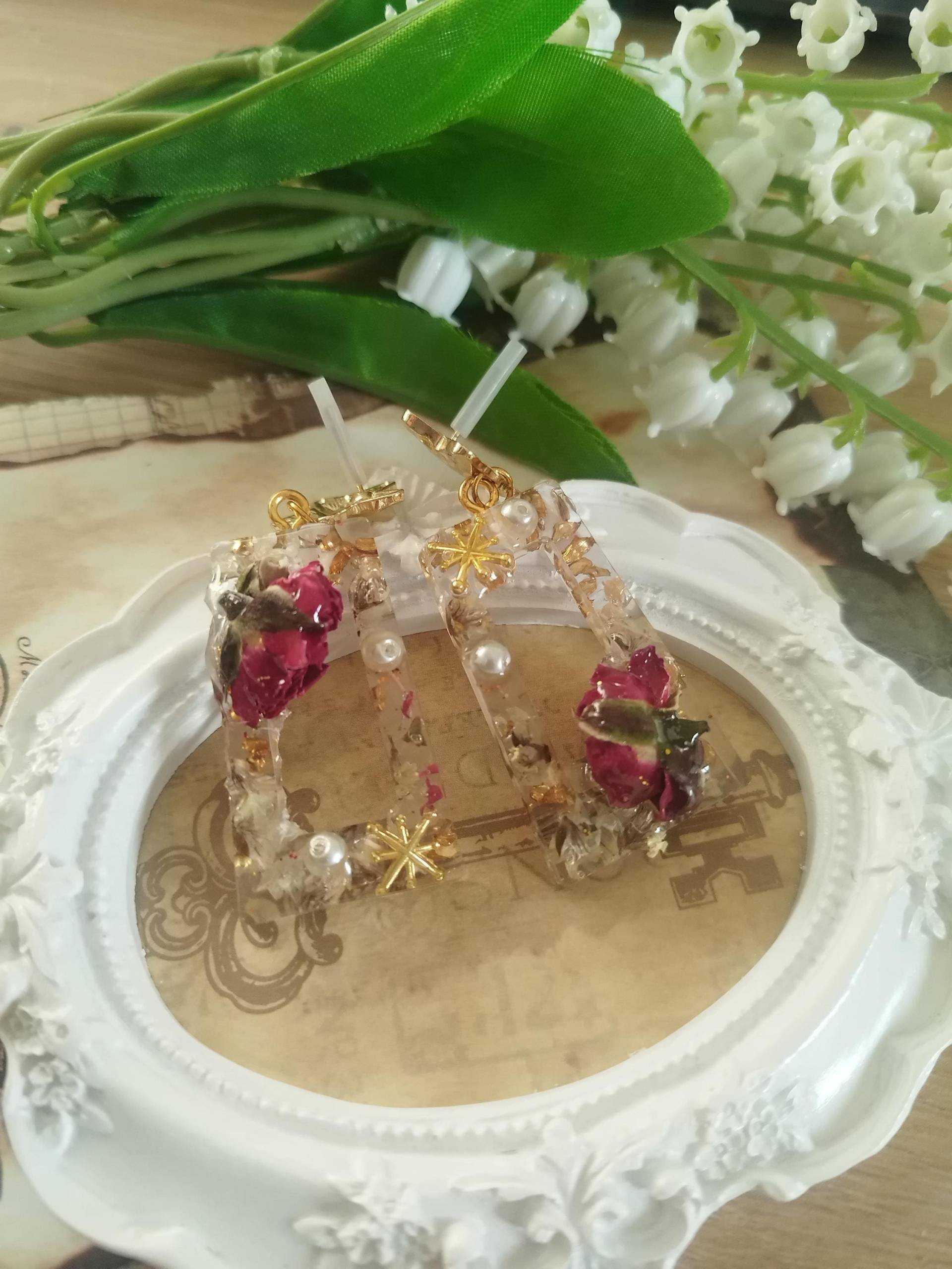 Fairycore Vintage Handmade Earrings von GleamTopiaTreasures