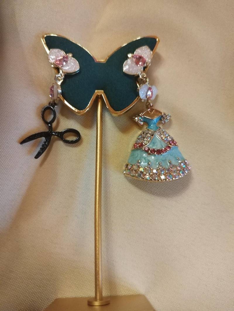 Fairycore Vintage Handmade Earrings von GleamTopiaTreasures