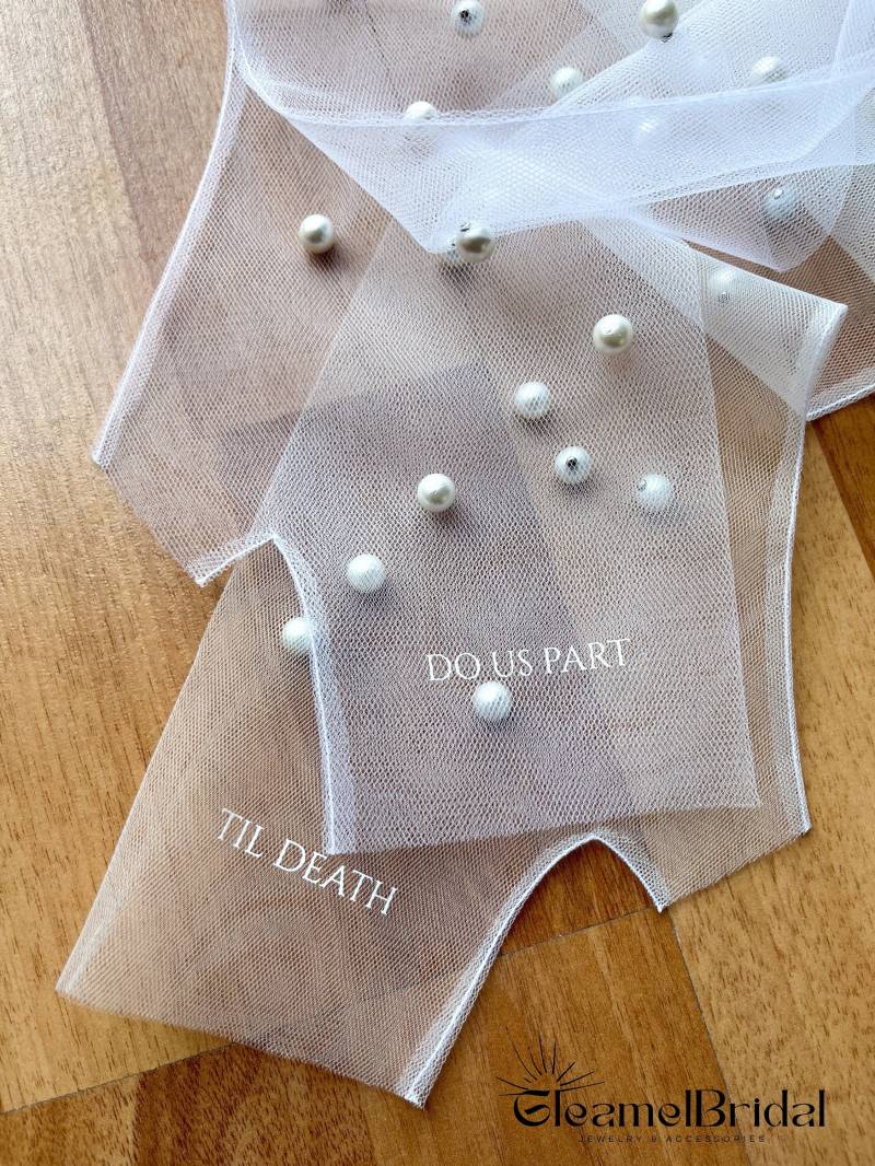 Perle Individuelle Brauthandschuhe Bis Der Tod Uns Scheidet Hochzeit Accessoire Braut Tüll Handschuhe Personalisierte Mit Perle Individuelle Brauthandschuhe Bis Der Tod Uns Scheidet Hochzeit Accessoire Braut Tüll Handschuhe Personalisierte Mit von GleamelBridal