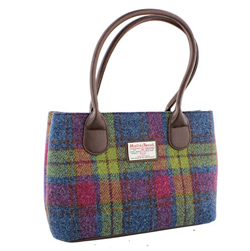 Glen Appin Harris Tweed Klassisch Handtasche - LB1003 - Cassley - Farbe 46 Multi, L von Glen Appin