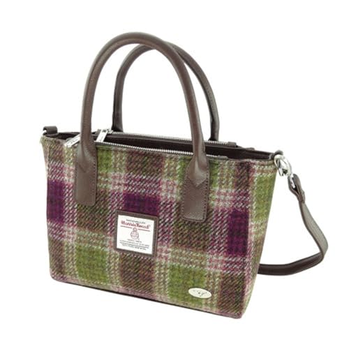 Glen Appin of Scotland Harris Tweed Handtasche LB1228 Brora, Col 125 Heather, L von Glen Appin