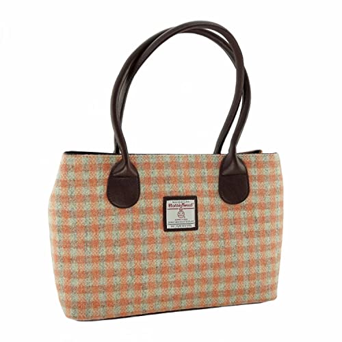 Glen Appin of Scotland LB1003 Handtasche, Tweed, Cassley, Farbe 105 Coral Gingham von Glen Appin