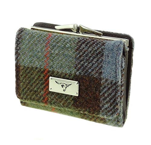 Glen Appin Harris Tweed LB2113 Geldbörse für Damen, klein, Farbe 15 Grün Multi, S, Casual Glen Appin Harris Tweed LB2113 Geldbörse für Damen, klein, Farbe 15 Grün Multi, S, Casual von Glen Appin