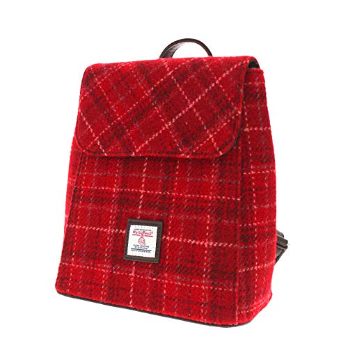 Glen Appin Harris Tweed Bauchrucksack LB1213, Farbe 102 Rot, 36 von Glen Appin