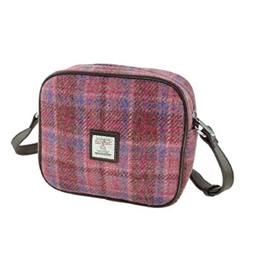 Glen Appin Harris Tweed Mini Tasche Mandel LB1210 - Farbe 103 Pink, S von Glen Appin
