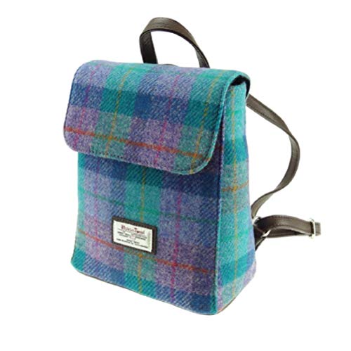 Glen Appin Harris Tweed Tummel Rucksack LB1213 Türkis Farbe: 79 Türkis. von Glen Appin