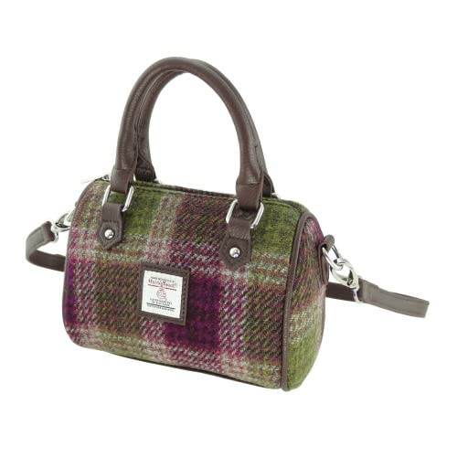 Glen Appin Of Scotland Harris Tweed 'Kilbride' Mini-Tragetasche – Heather Col 125 von Glen Appin