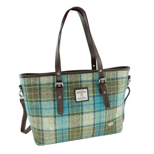 Glen Appin Spey LB1028 Handtasche Large Tote, Col122 Turquoise, Large von Glen Appin